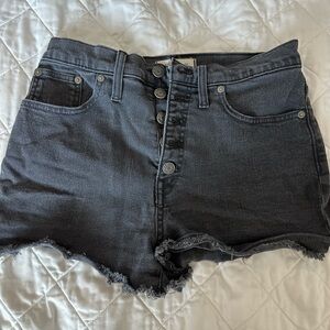 Madewell high waisted shorts